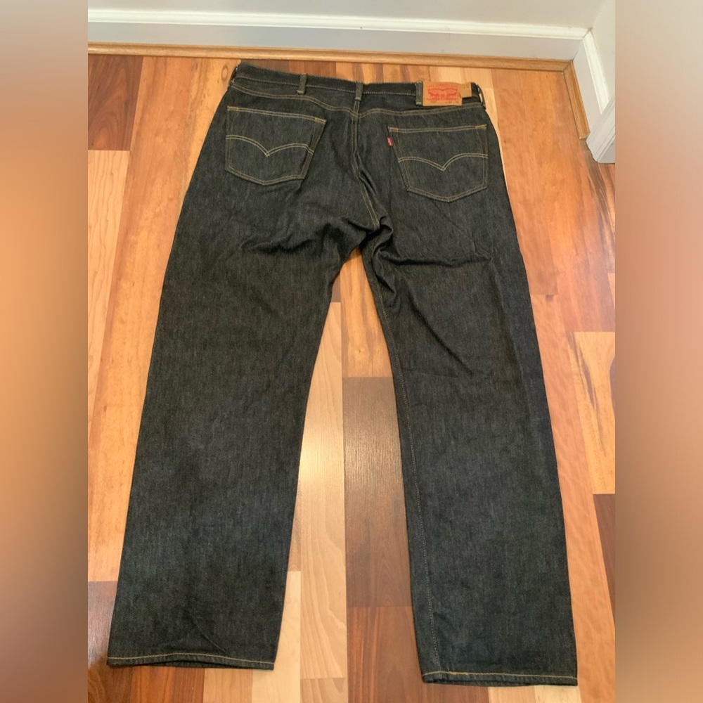 Levis 501 shrink to fit black 40x32